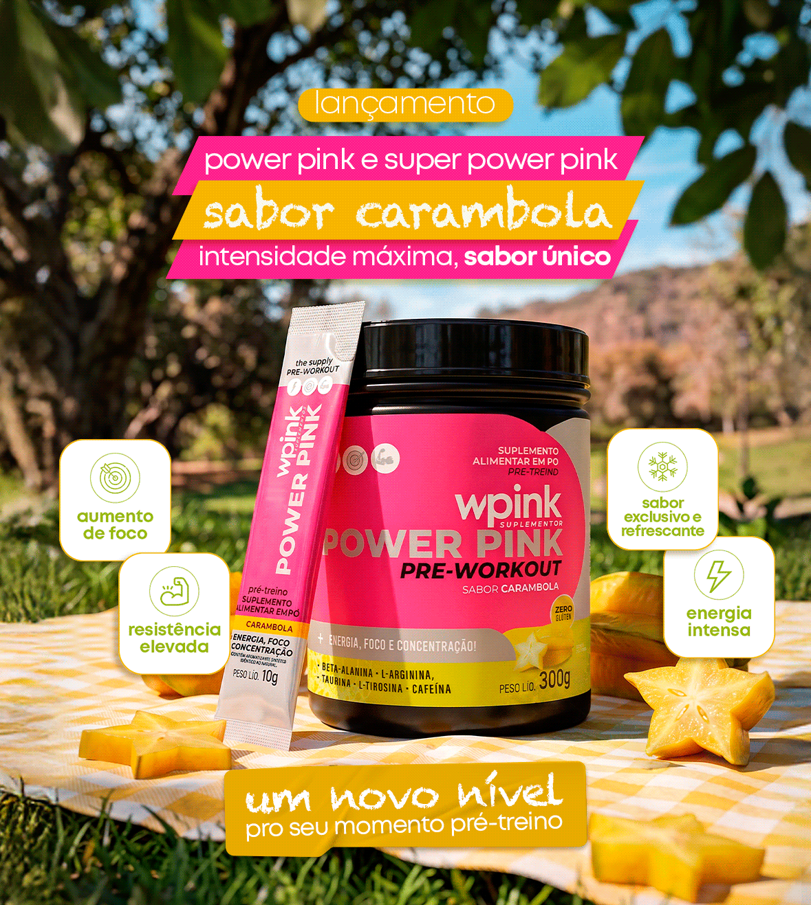 Pré-treino Carambola
