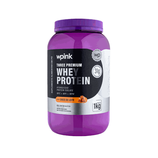 three premium whey protein doce de leite 3W - (1kg) - wp